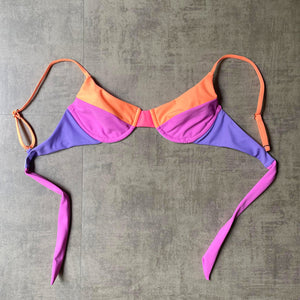COLOR BLOCK 🧡💜 Top M,L,XL Edición Limitada