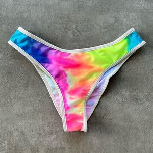 BIKINI TIE DYE NEON🌈(Precio x Pieza) TOP S,L,XL / BOTTOM M,XL