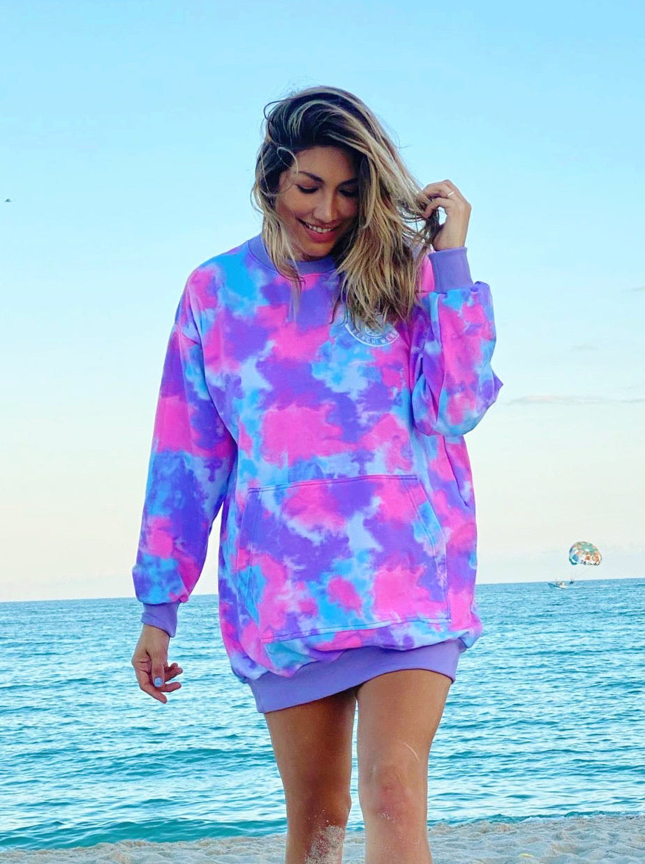 POLERA LAZY  MORADA