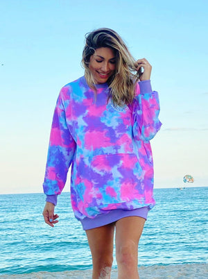 POLERA LAZY  MORADA