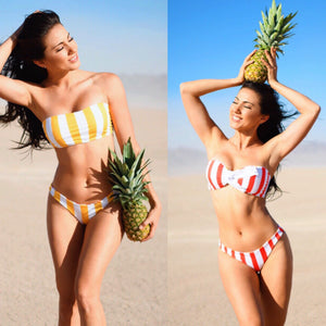 BIKINI CHRYSANTHI REVERSIBLE ⚡️Top M y L / Trusa S y L precio x Pieza