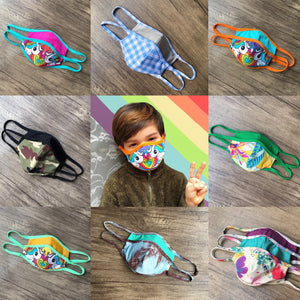 MASCARILLAS  MINI ( NIÑO/A) 🌈