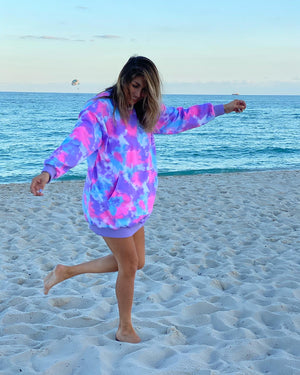 POLERA LAZY  MORADA