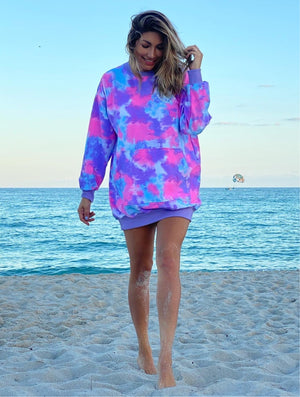 POLERA LAZY  MORADA